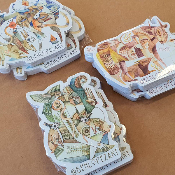Die Cut Sticker - Paper