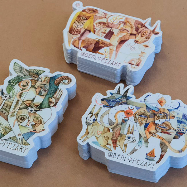 Die Cut Sticker - Paper